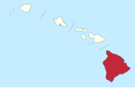 Hawaii County in Hawaii